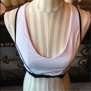 WHITE CROP Top / Sports Bra